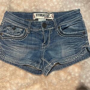 Hydraulic Jean Shorts